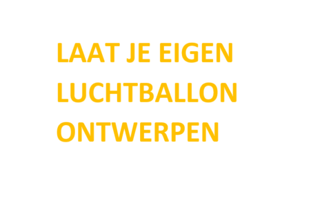 Reclame op je eigen luchtballon